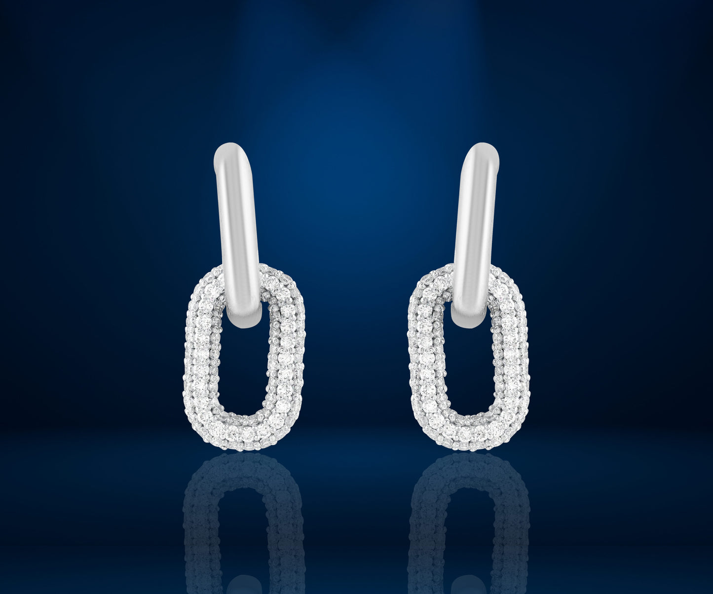 The Oval Link Hoops