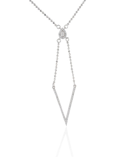 The Geometric V Pendant