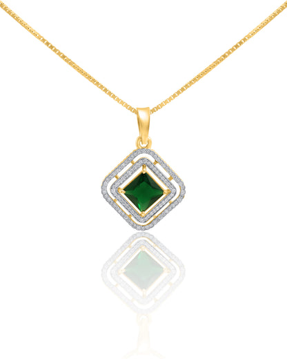Verdant Majesty Emerald Necklace