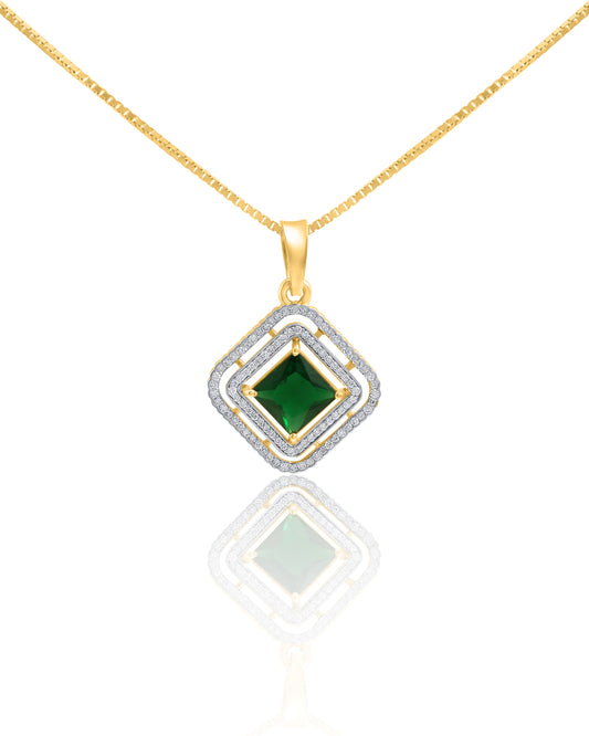 Verdant Majesty Emerald Necklace