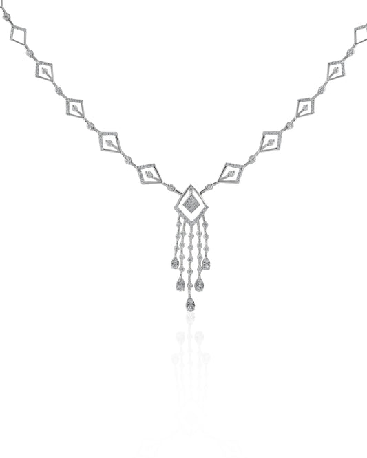 The Celeste Cascade Diamond Set