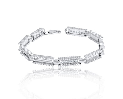 Empress Fluted Link Bracelet