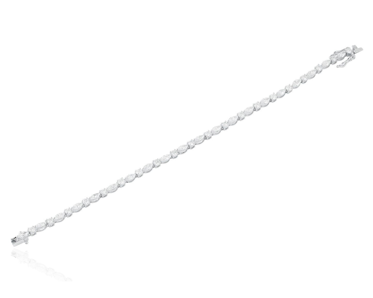 The Marquise Alternating Bracelet | Leaf Sparkle Bracelet