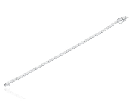 The Marquise Alternating Bracelet | Leaf Sparkle Bracelet