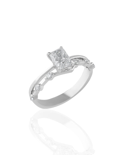 Ethereal Radiant Bubble Ring