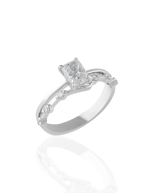 Ethereal Radiant Bubble Ring