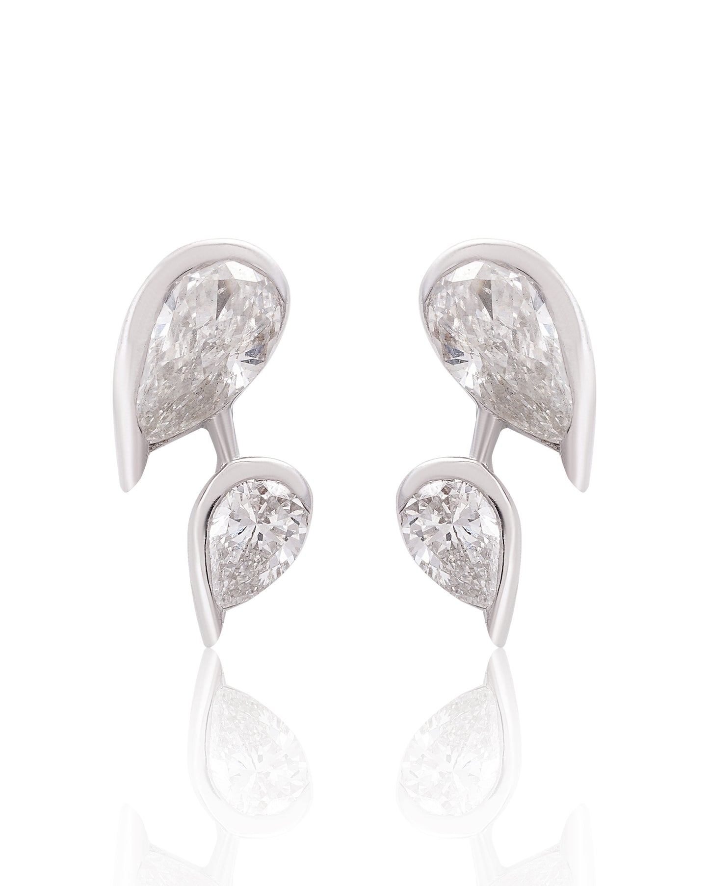 Celestial Dewdrop Stud Earrings