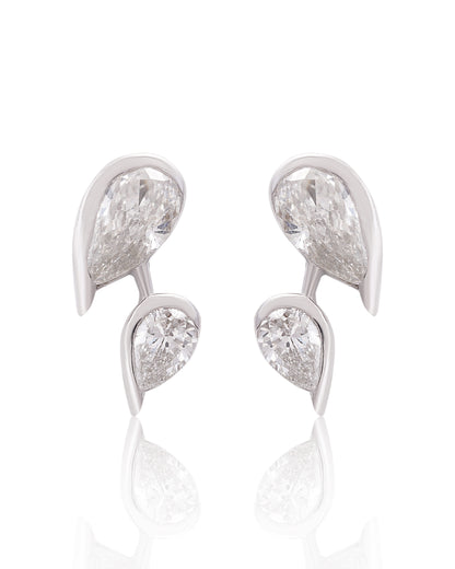 Celestial Dewdrop Stud Earrings