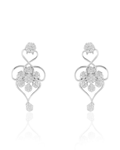 The Floral Waltz Necklace & Earrings Set