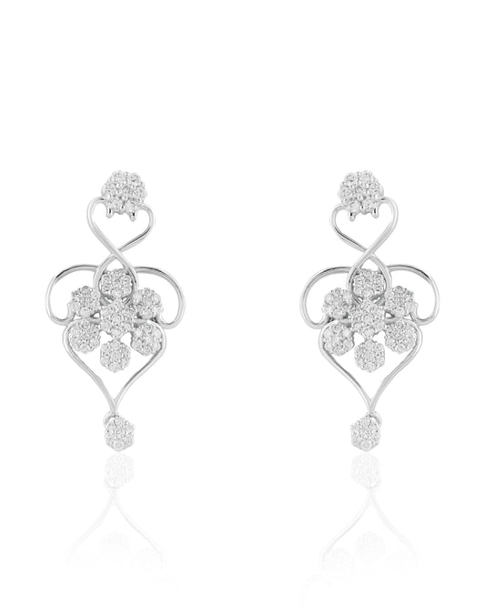 The Floral Waltz Necklace & Earrings Set