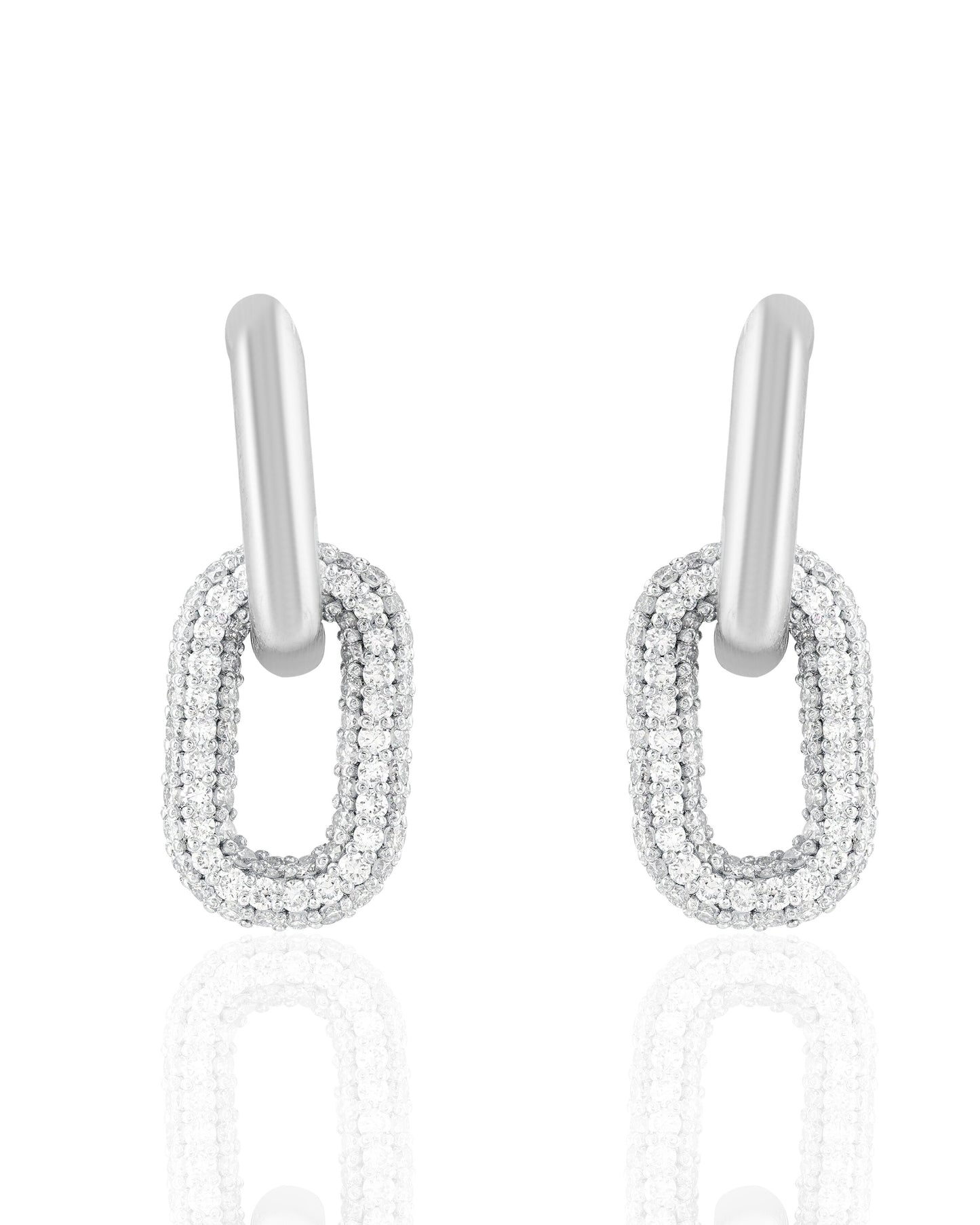 The Oval Link Hoops
