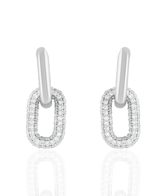The Oval Link Hoops