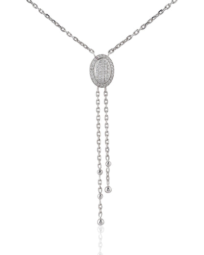 The Oval Tassel Pendant
