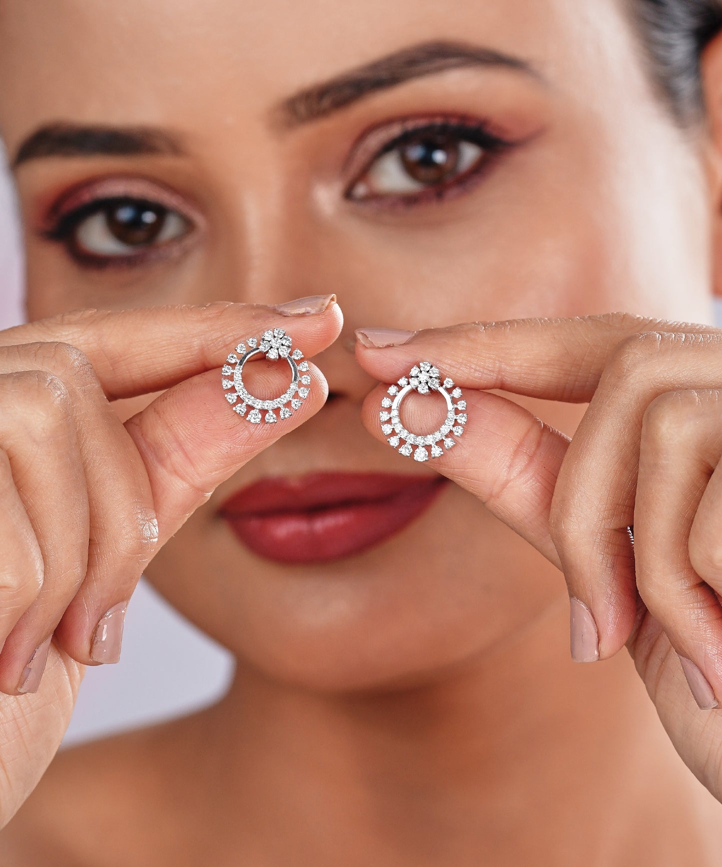 Radiant Sunburst Stud Earrings