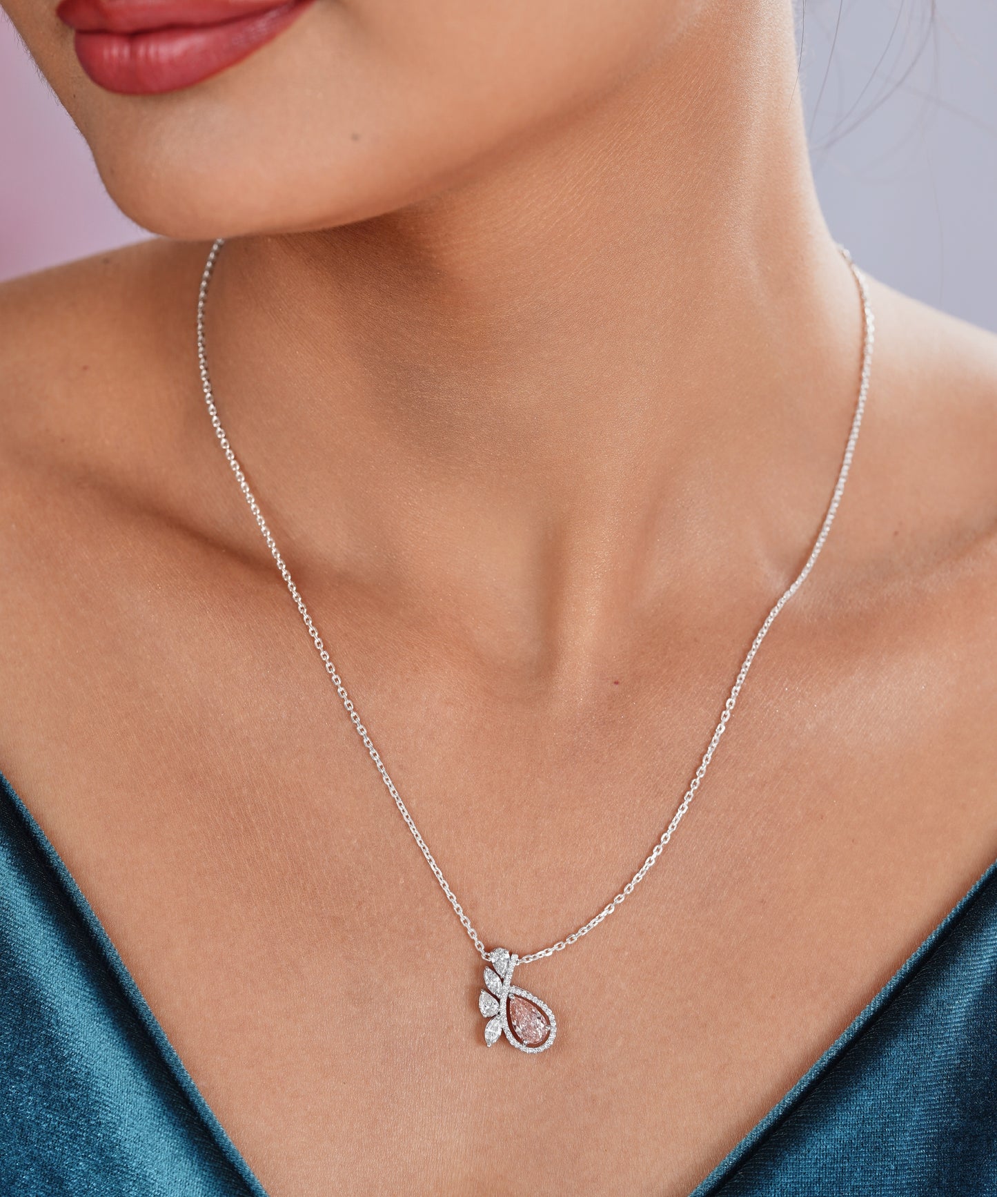 The Blush Drop Pendant