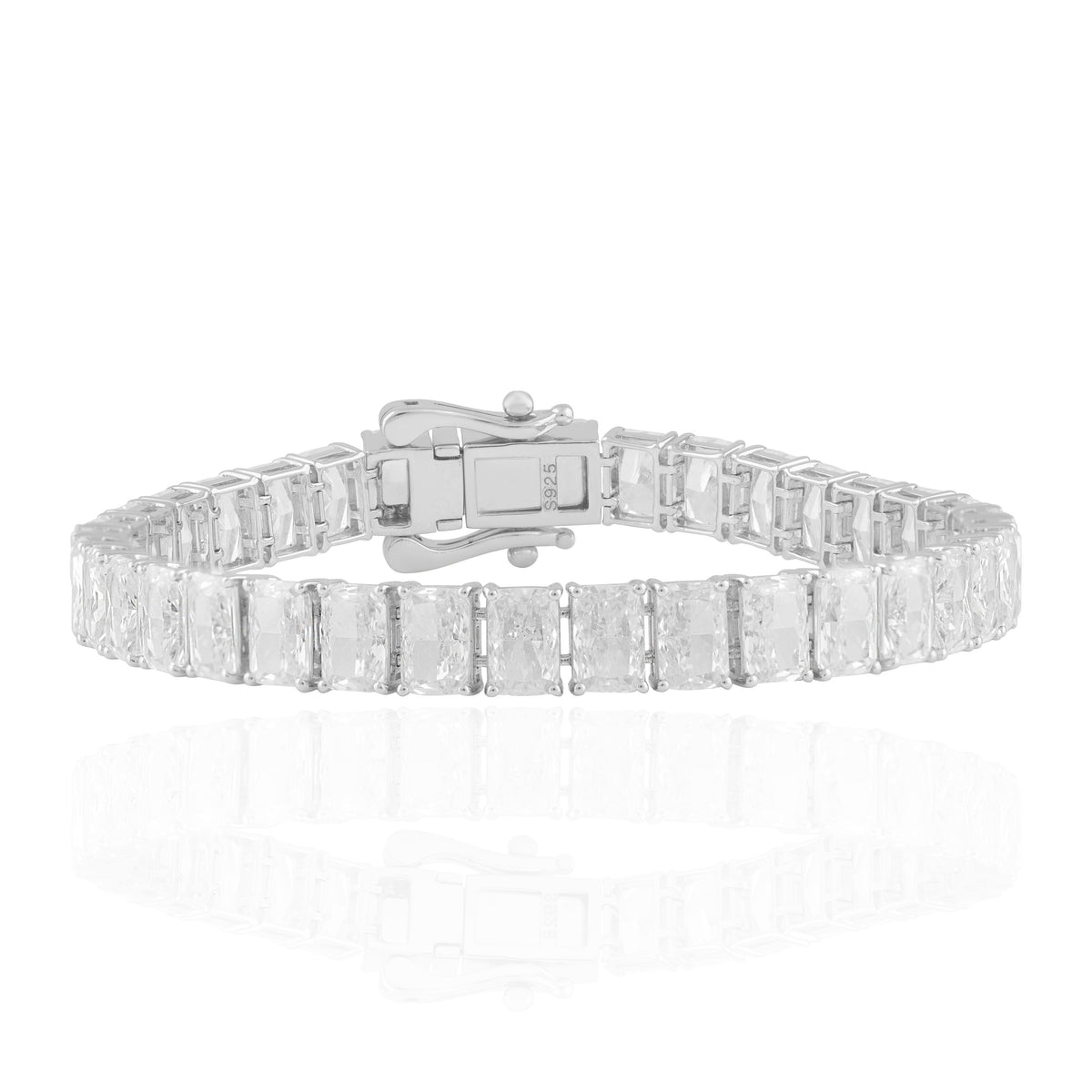 Radiant-Cut Tennis Bracelet