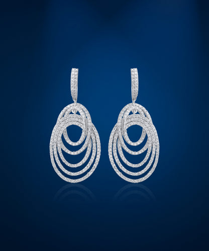 Halo Orbit Drop Earrings