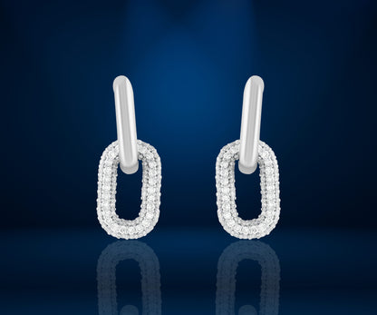 The Oval Link Hoops
