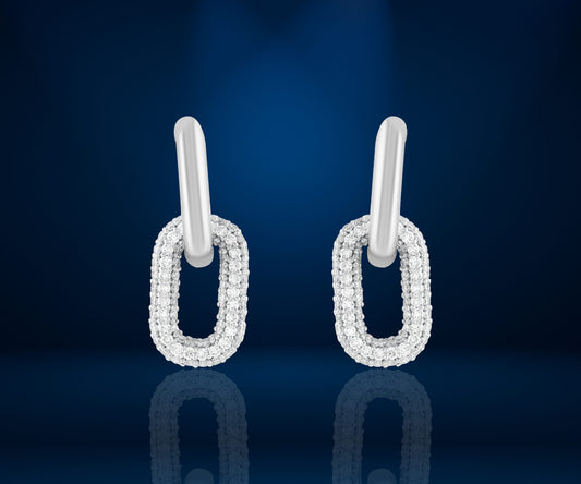 The Oval Link Hoops