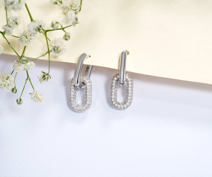 The Oval Link Hoops