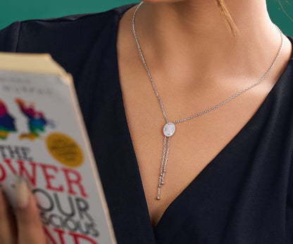 The Oval Tassel Pendant