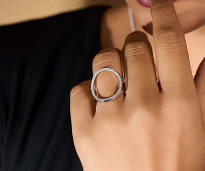 Stellar Prism Multi-Faceted Ring