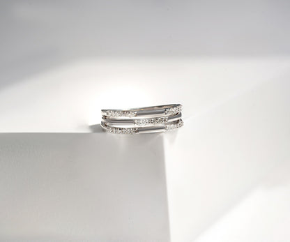 The Parallel Radiance Triple-Row Ring