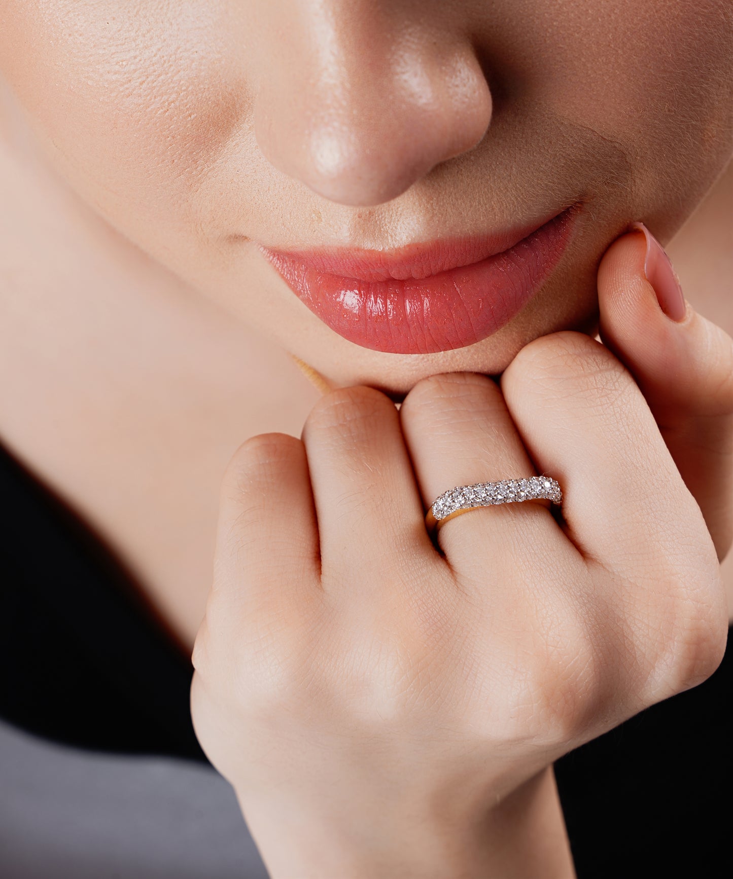 Gilded Petal Ring