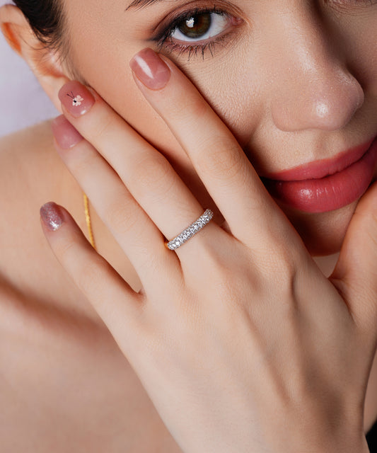 Gilded Petal Ring