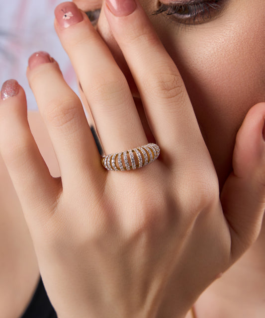 Emerald Horizon Ring