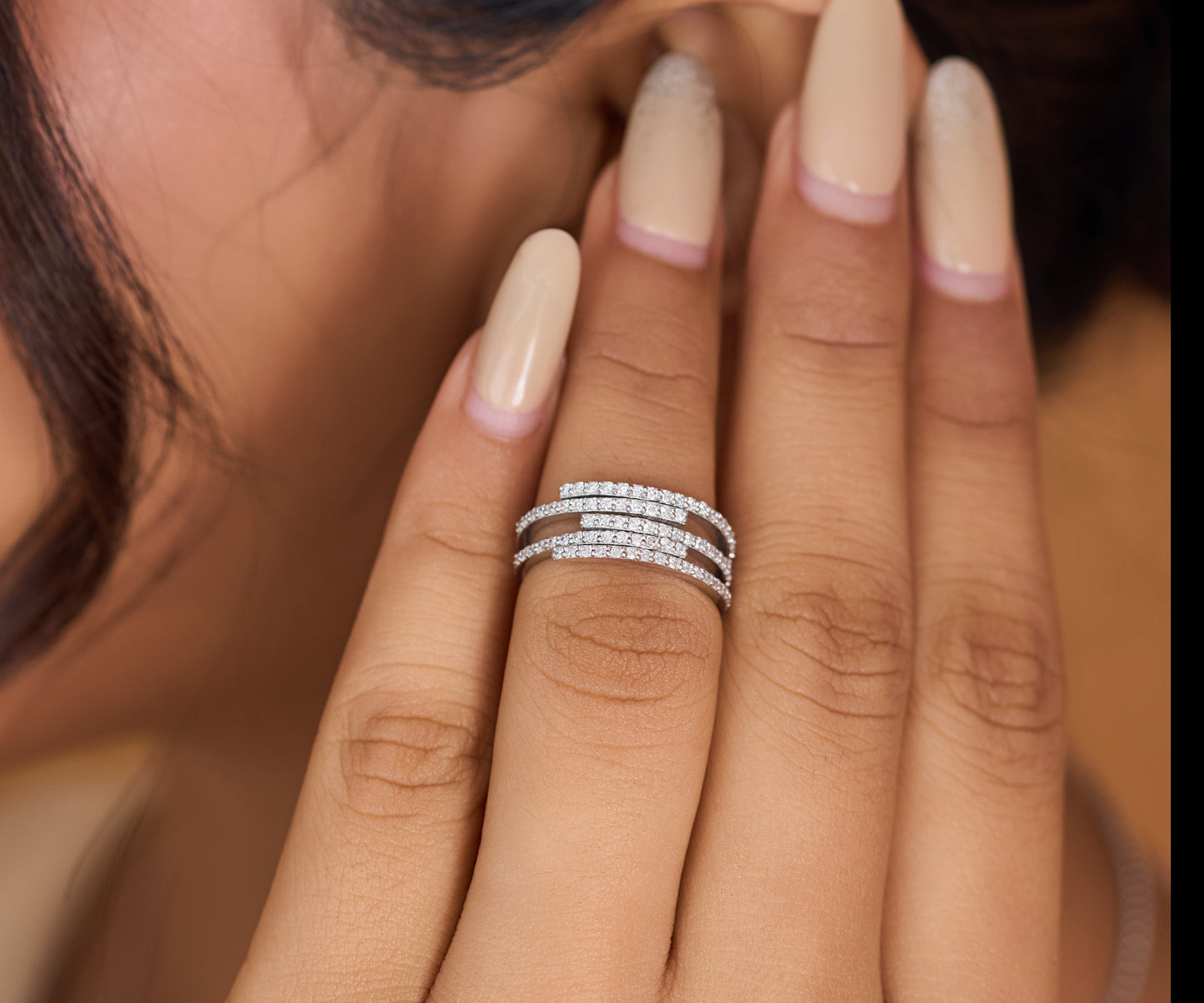 The Path Layered Ring