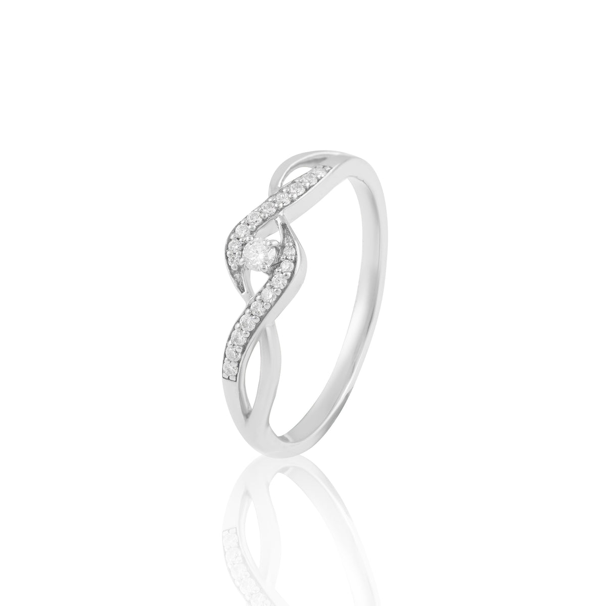 Interlocking Infinity Ring