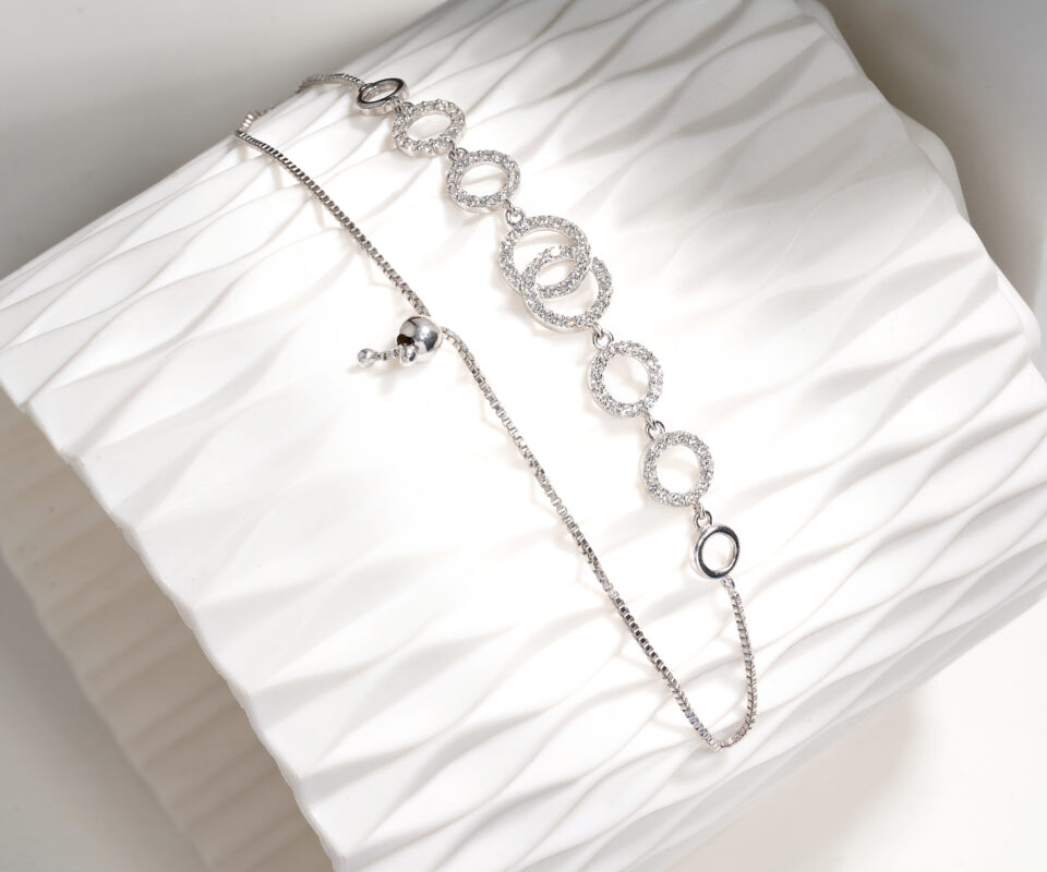 Infinite Loops Diamond Bracelet