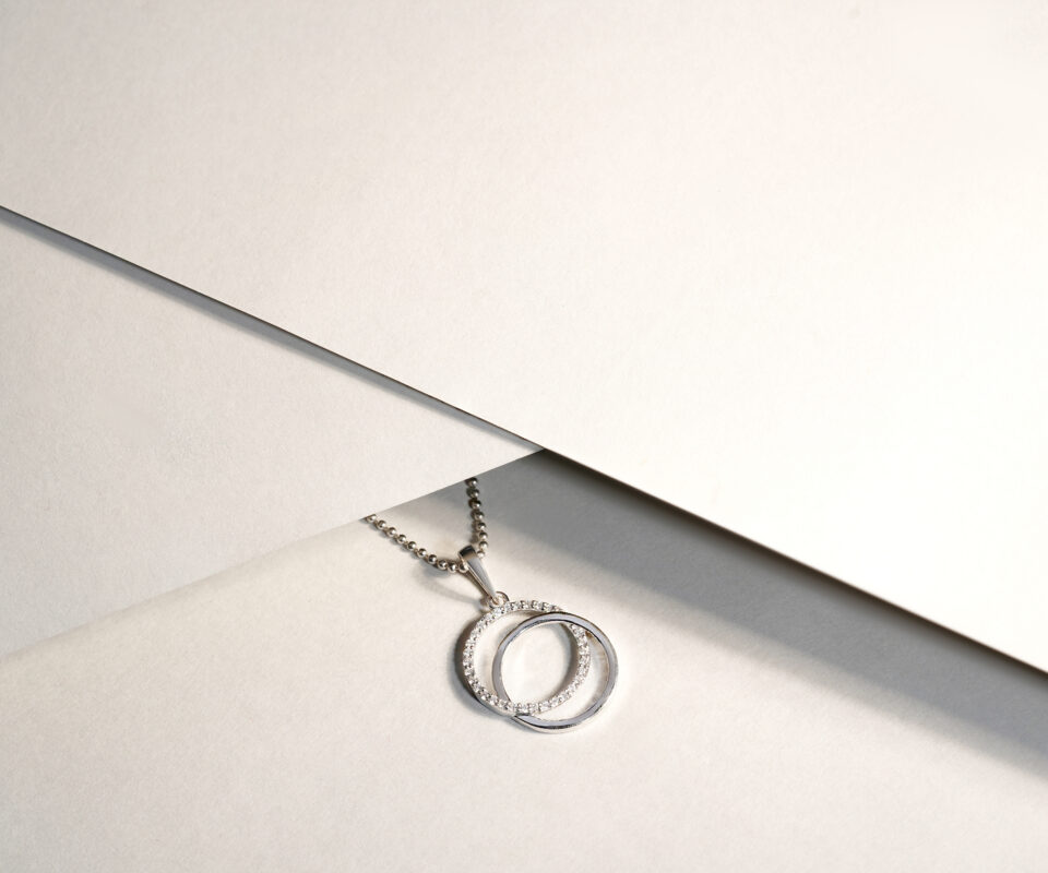 Dual Harmony Circle Necklace