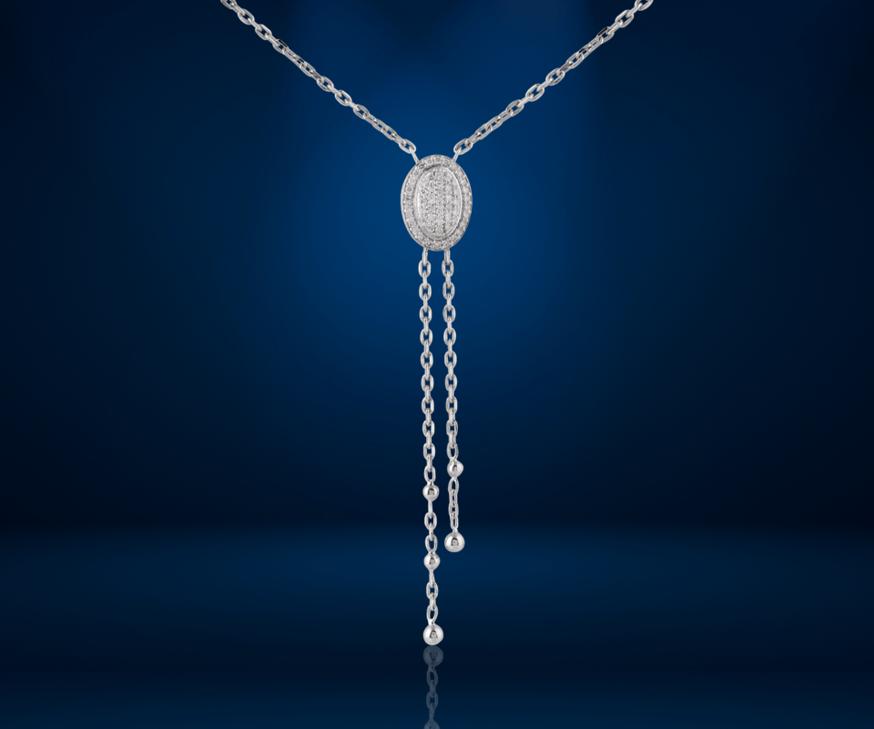 The Oval Tassel Pendant