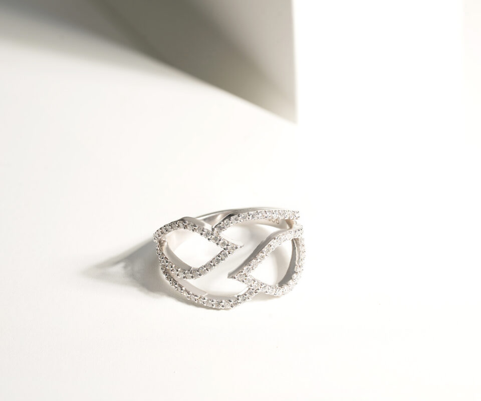 The Entwined Petal Ring