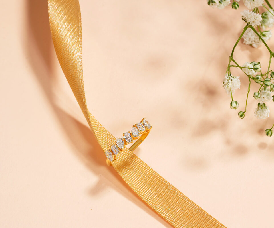 The Mosaic Flare Multi-Shape Ring