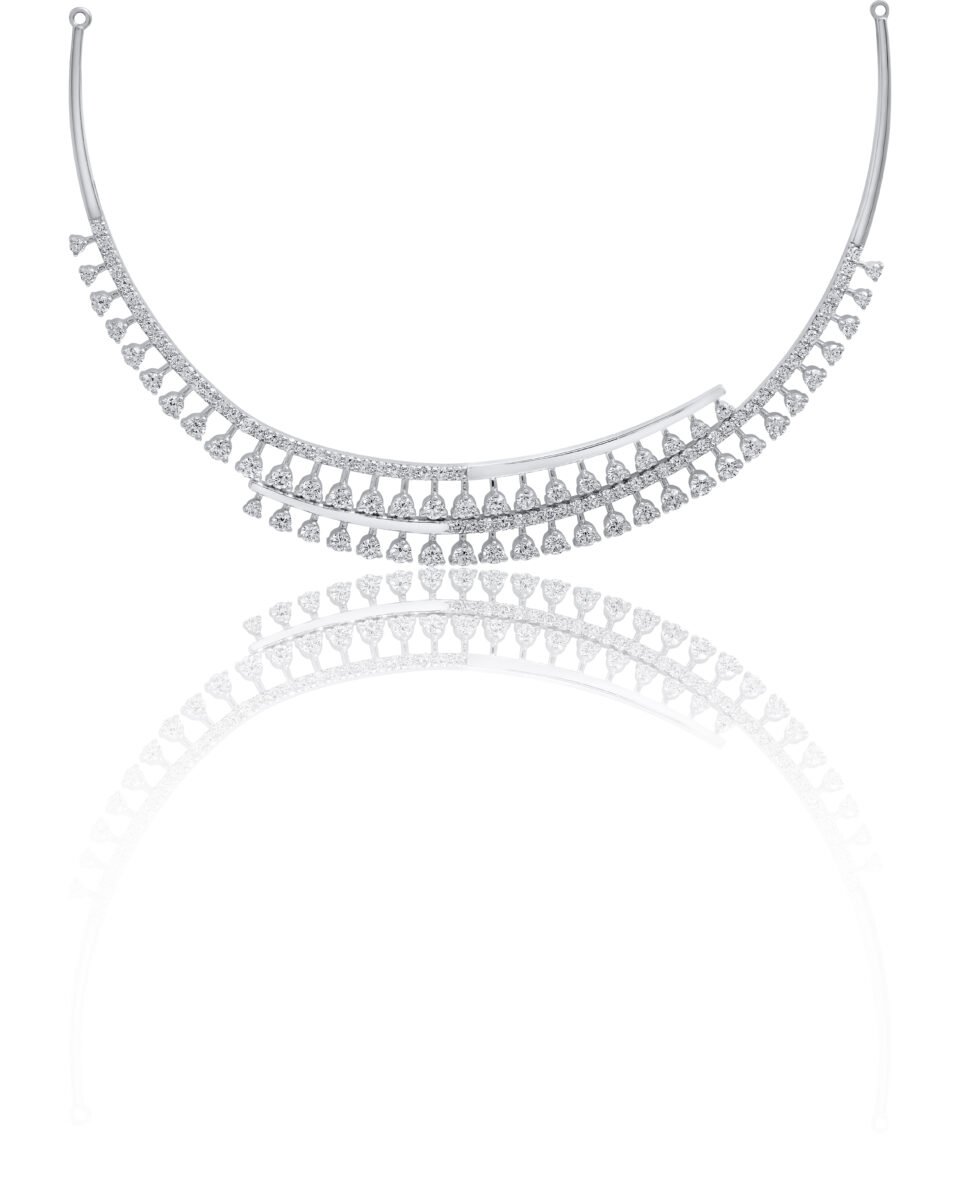 Jadeite Prism Necklace