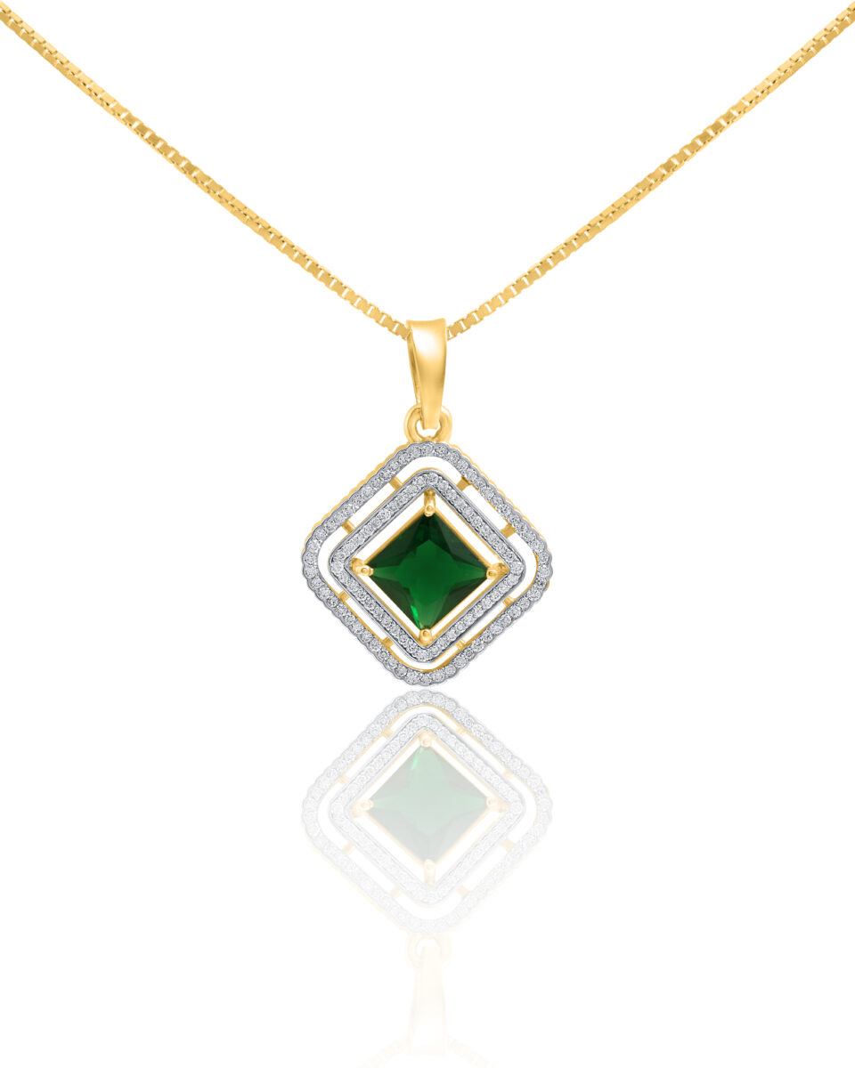 Verdant Majesty Emerald Necklace