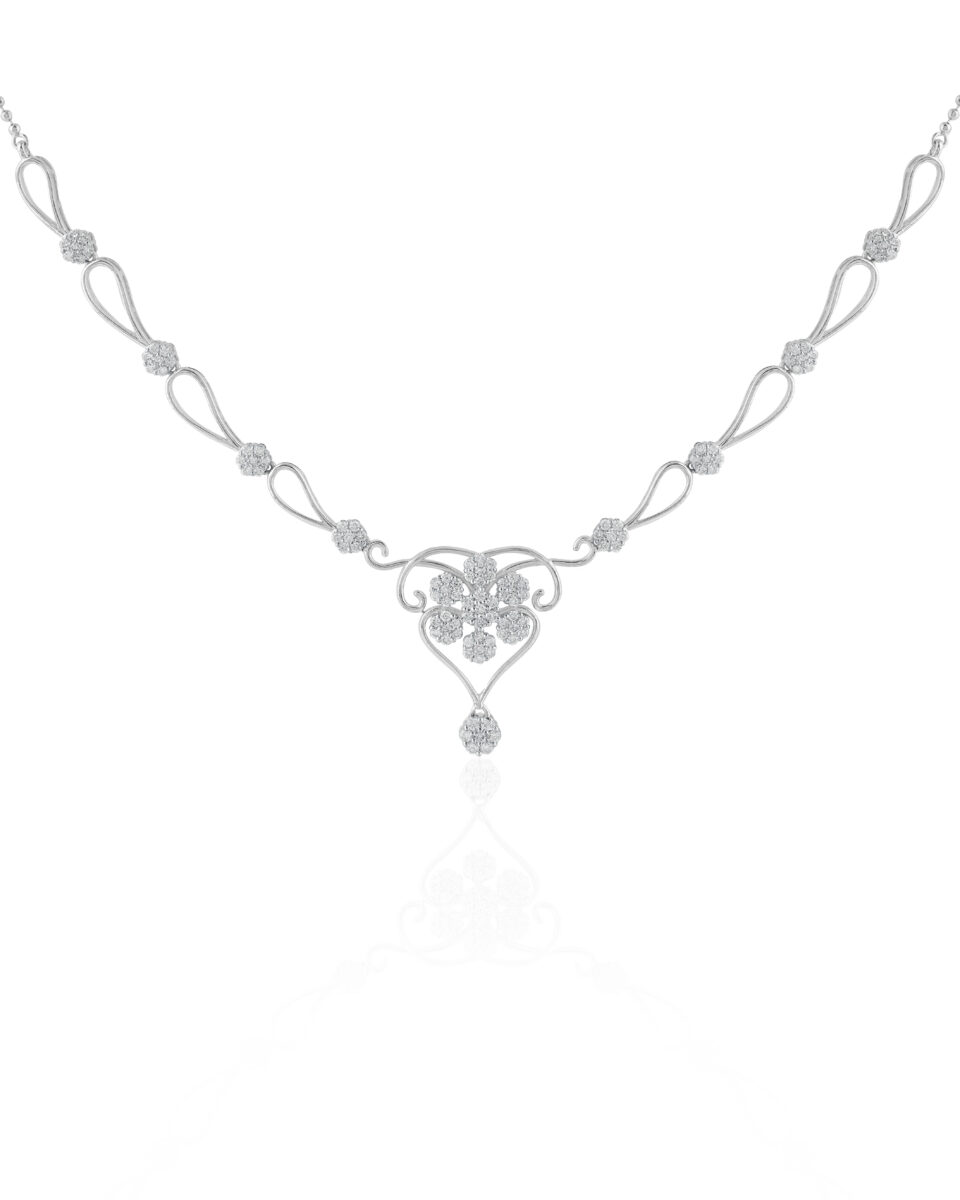 The Floral Waltz Necklace & Earrings Set