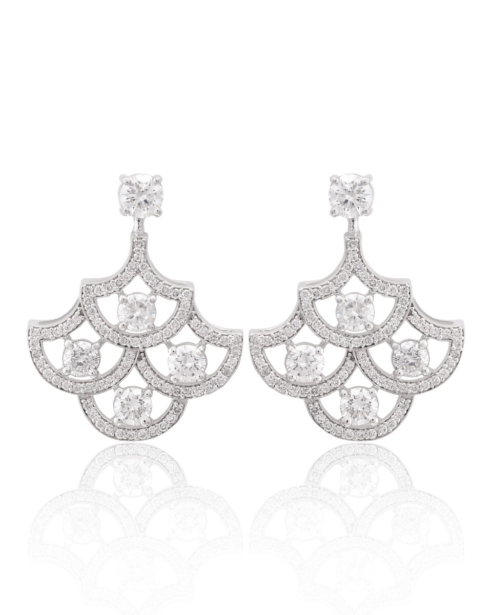 Lumina Infinity Drop Earrings