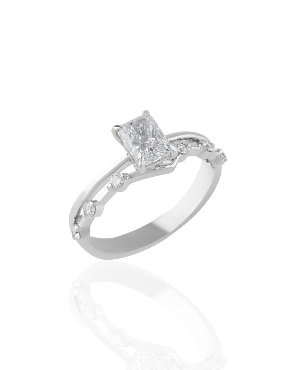 Ethereal Radiant Bubble Ring