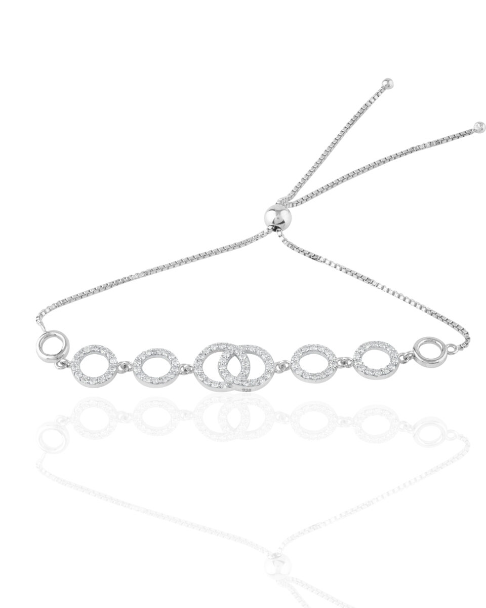 Infinite Loops Diamond Bracelet