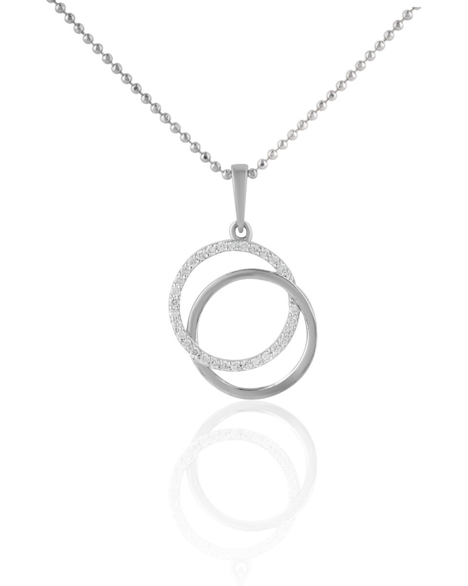 Dual Harmony Circle Necklace