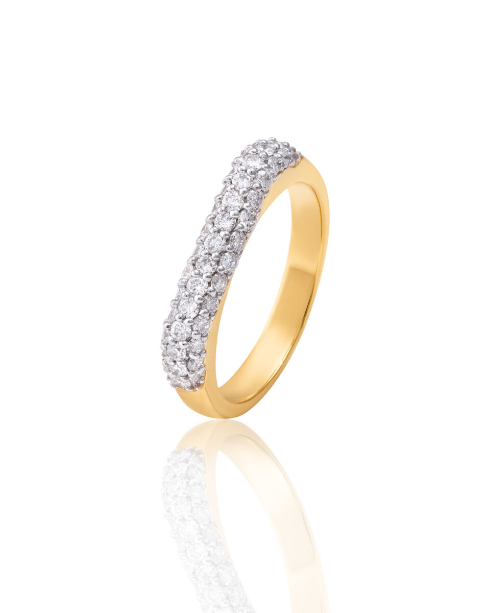 Gilded Petal Ring