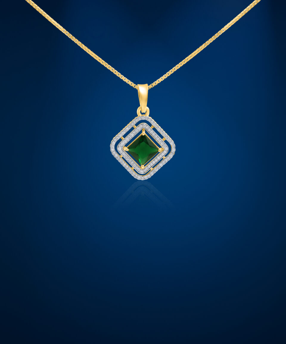 Verdant Majesty Emerald Necklace